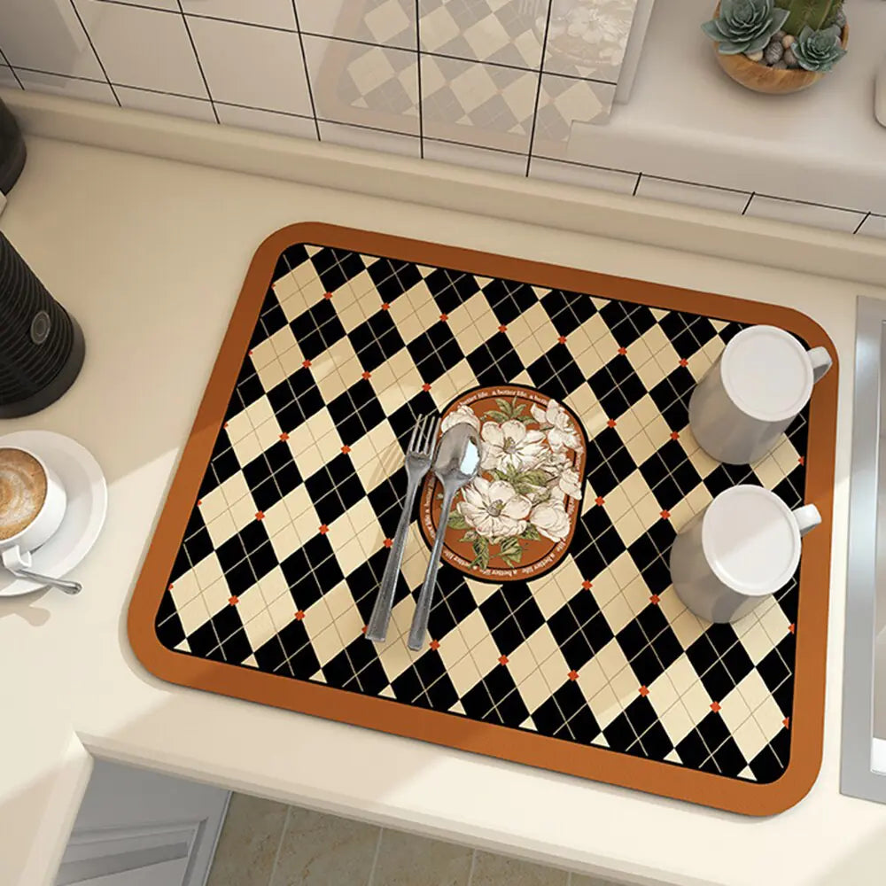 Absorbent Kitchen Countertop Mat