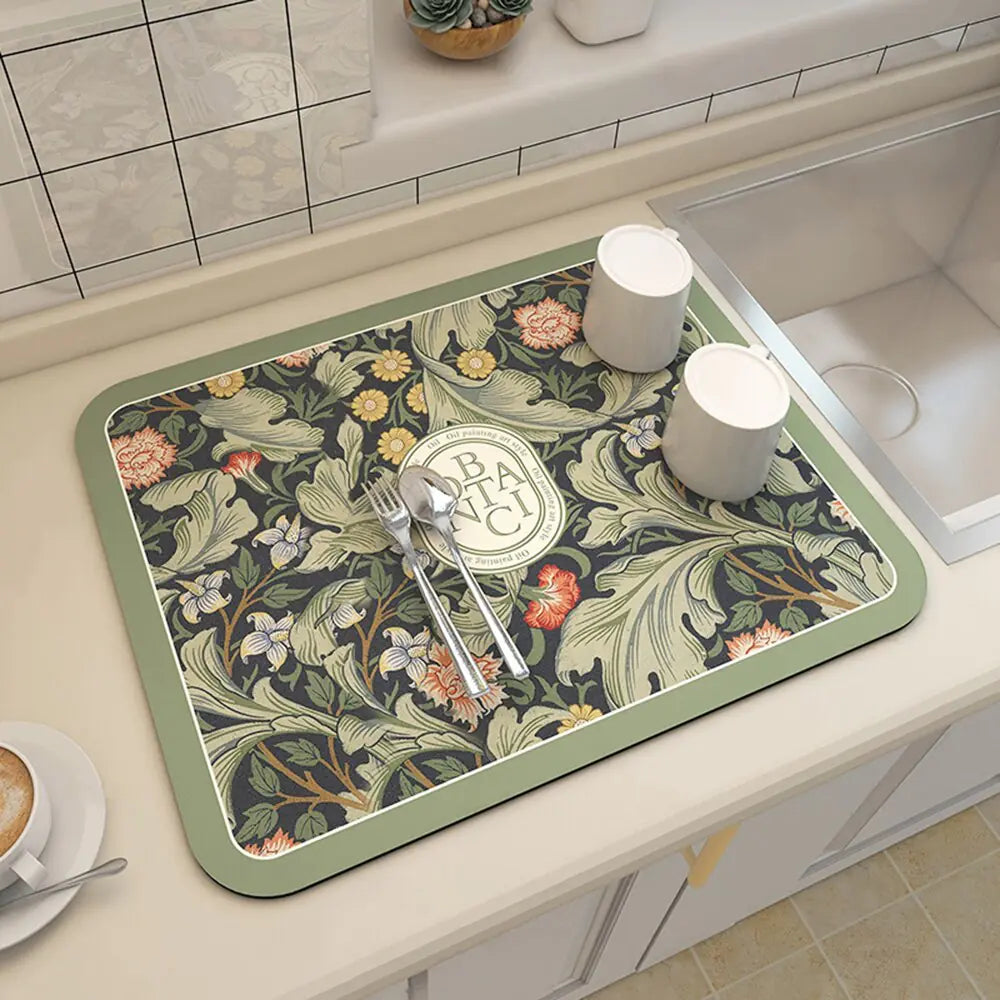 Absorbent Kitchen Countertop Mat